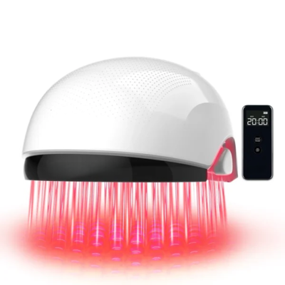 Un bon prix. Casquette de repousse des cheveux mains libres – À porter pendant le travail/en regardant la télévision, sans contrainte ! en ligne